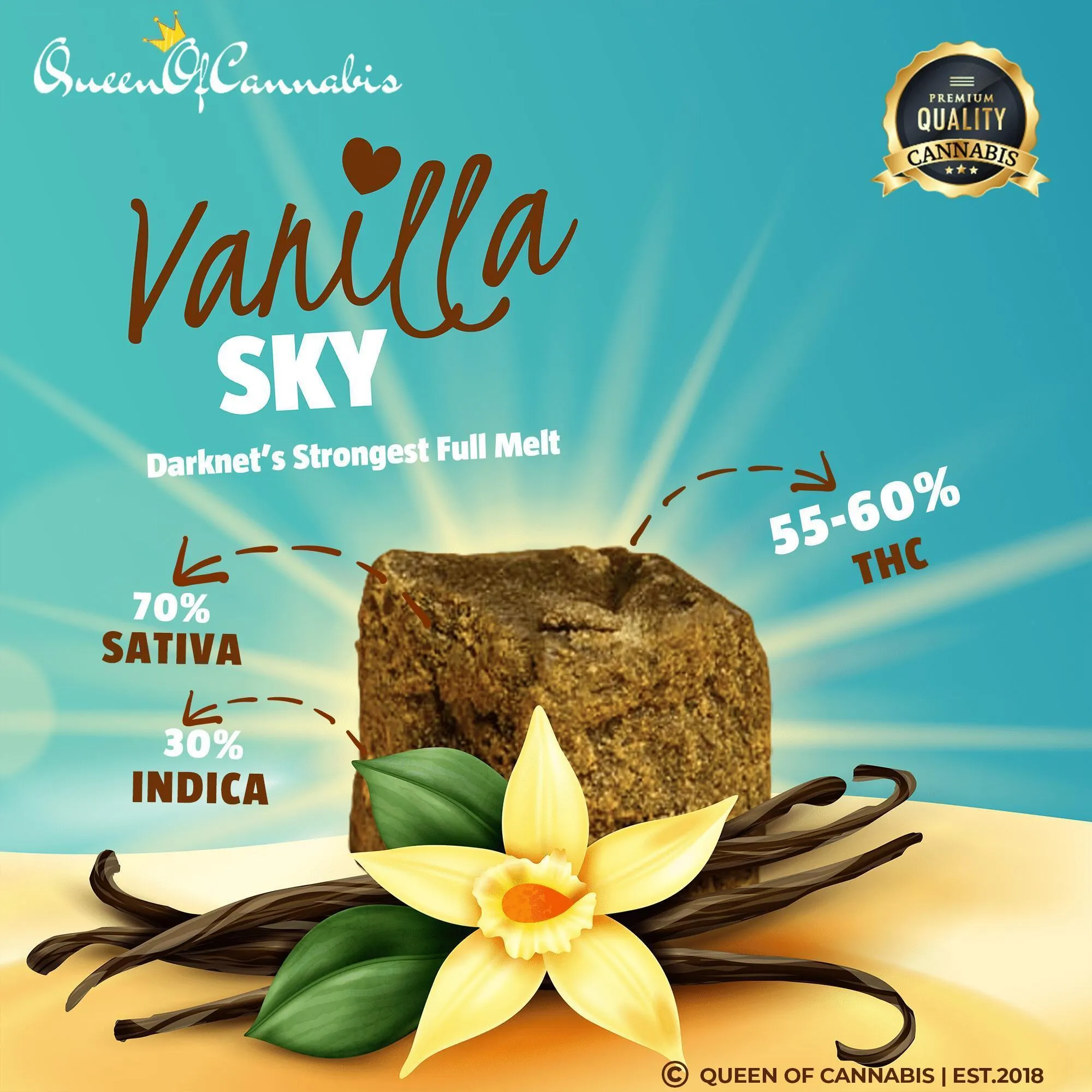 Pink Runtz Static Hash (~55-60% THC)