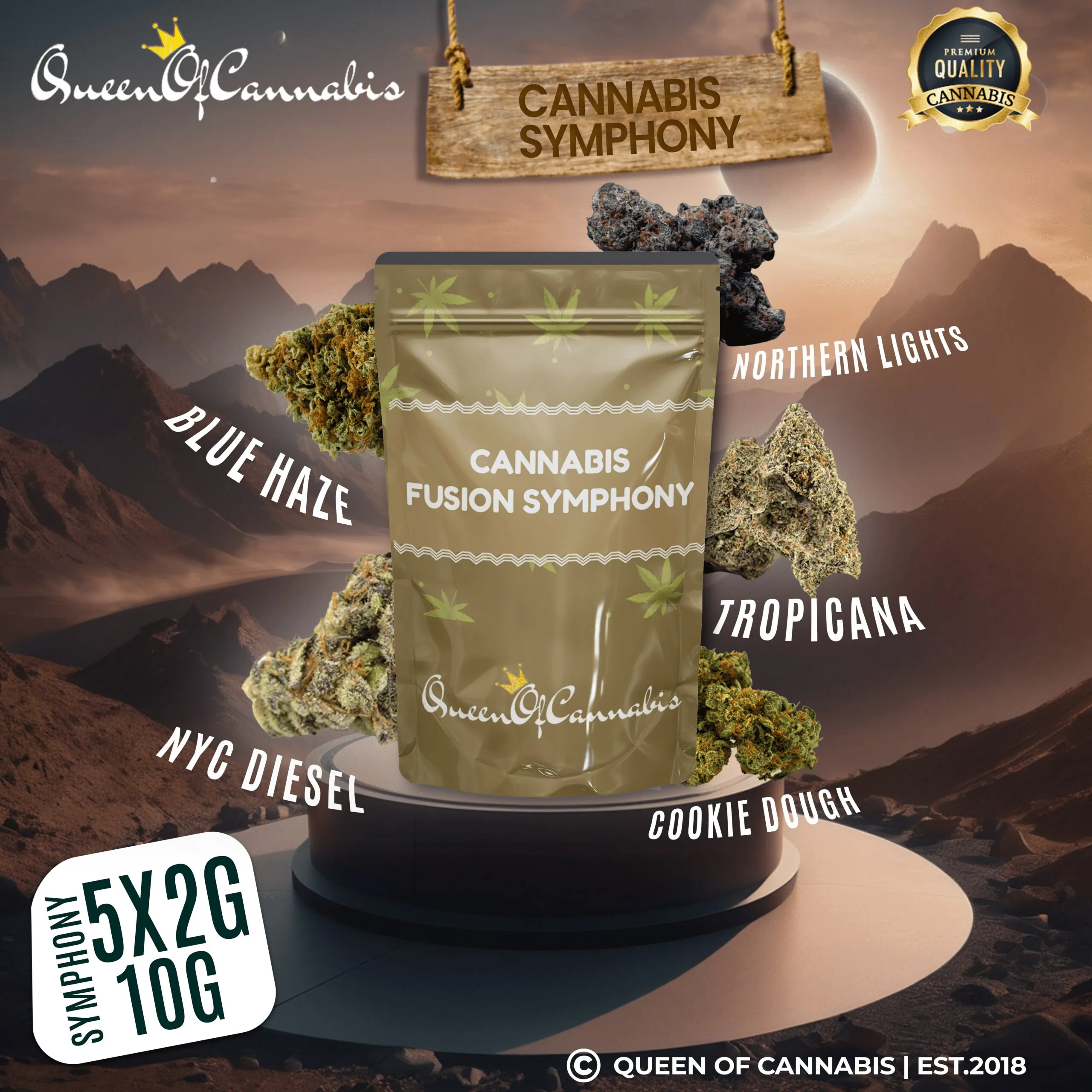 🎵5X2g Cannabis Fusion Symphony🎵